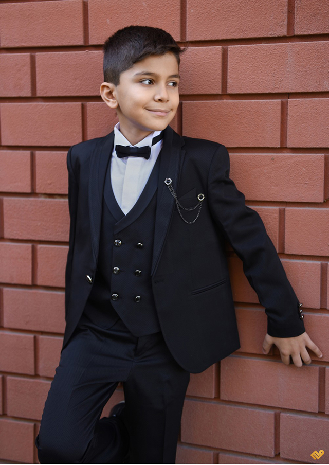 Sivri Yaka Çocuk Damatlık